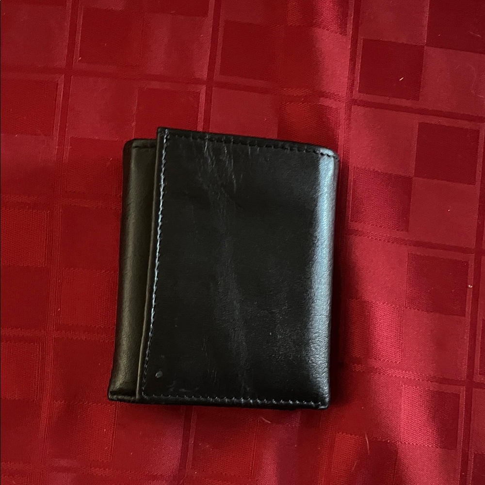 Black Leather Wallet